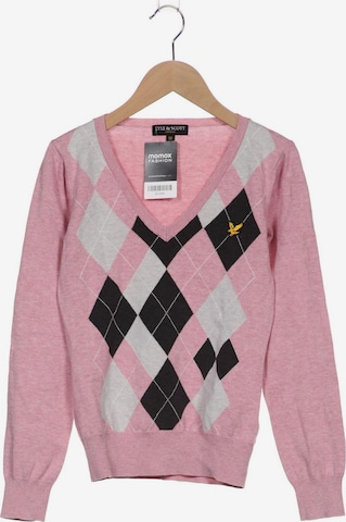 Lyle & Scott Sweater & Cardigan in XS in Pink: front