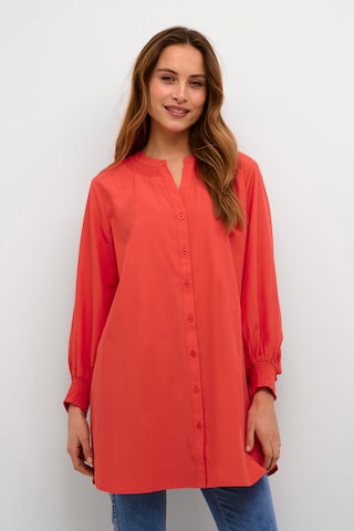 Kaffe Tuniek 'Mie' in Rood: voorkant