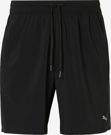 PUMA Sportbroek 'PWRTRAIN' in Zwart: voorkant