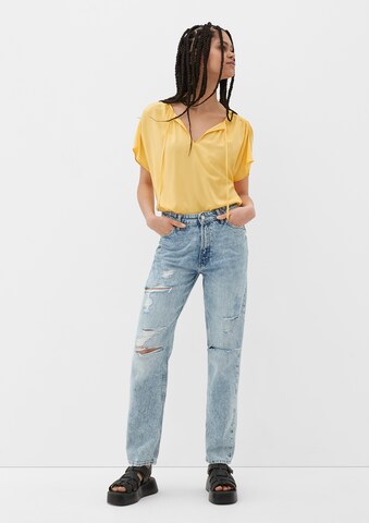 QS - Blusa em amarelo