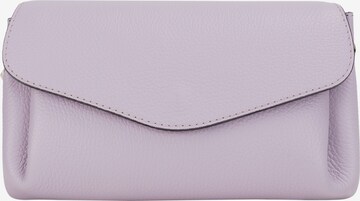 Usha Clutch in Purple: front