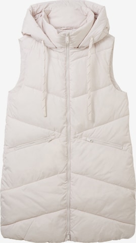 TOM TAILOR Bodywarmer in Grijs: voorkant