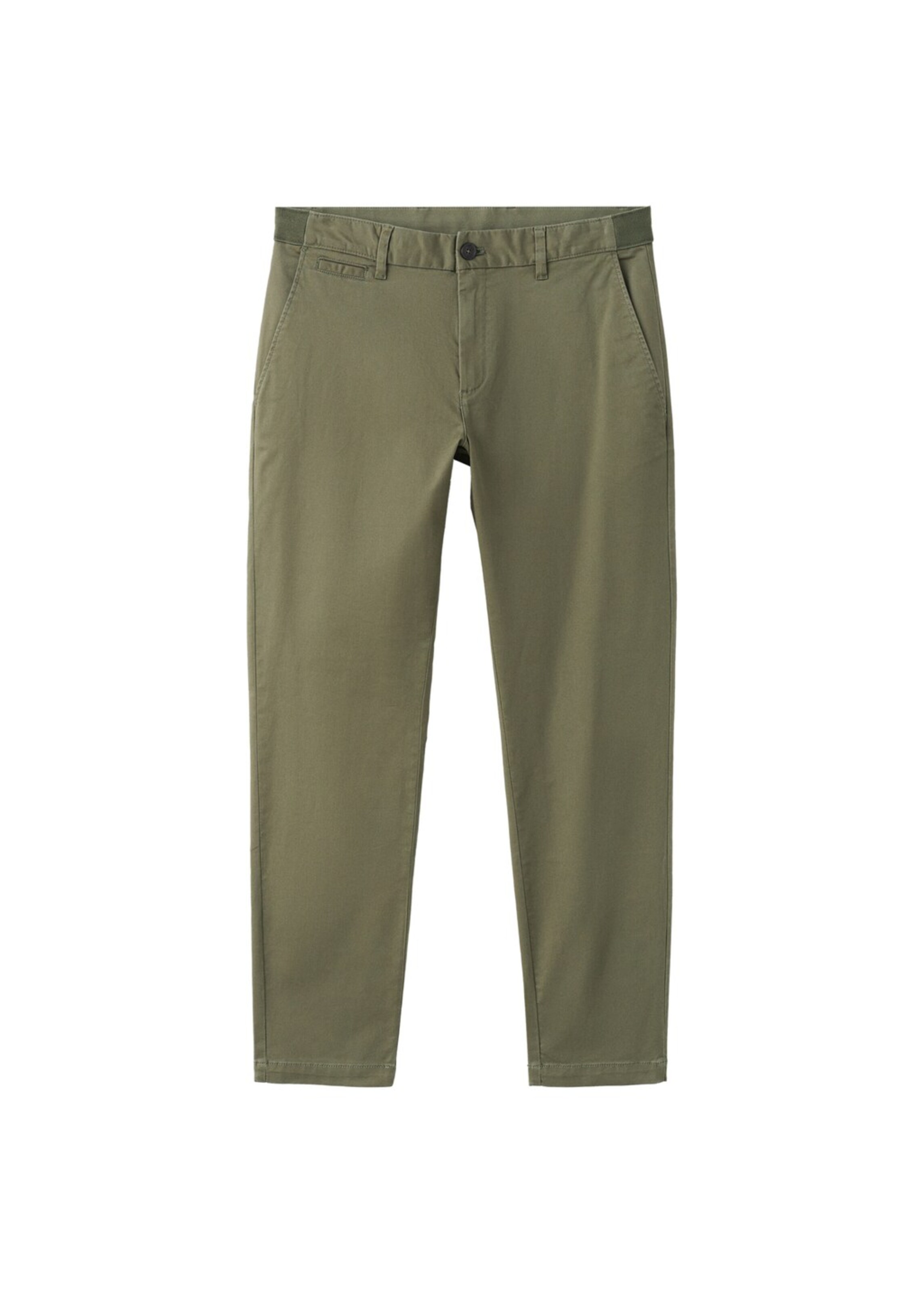 MANGO MAN Pants 'Prato' in Green: front