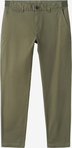 MANGO MAN Pants 'Prato' in Green: front