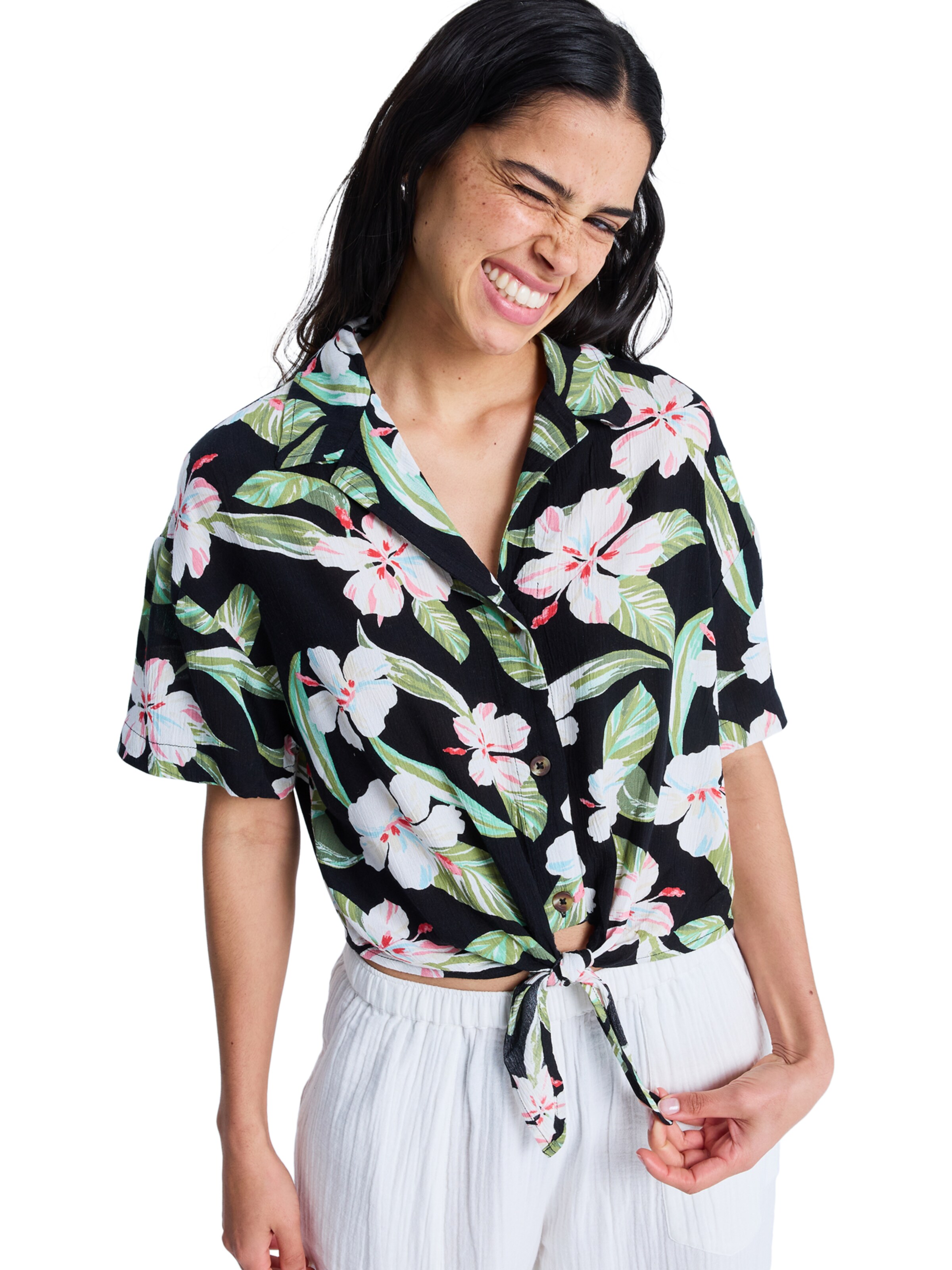 ROXY Blouse 'Salty Sweet' in Mixed colors: front