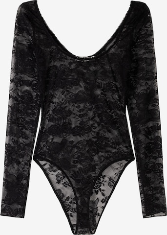 Bershka Paitabody värissä musta: etupuoli