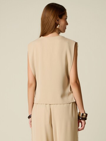 oltre - Chaleco para traje en beige
