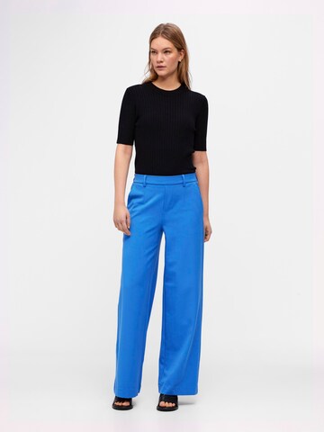 OBJECT - Pierna ancha Pantalón 'Lisa' en azul