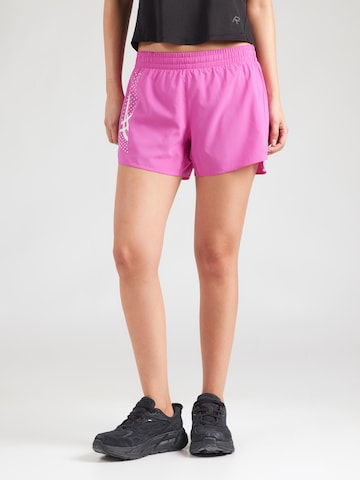 ASICS regular Παντελόνι φόρμας σε ροζ: μπροστά