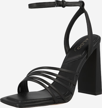 ALDO Strap Sandals 'ESTELA' in Black: front