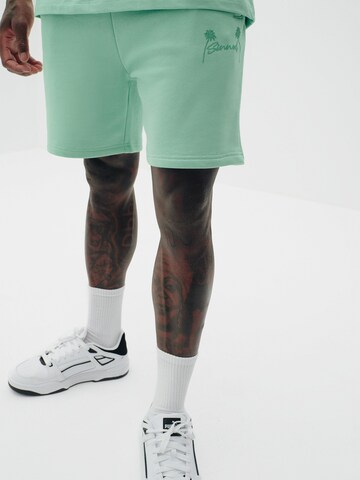 Sinned x ABOUT YOU Loose fit Pants 'Finn' in Green