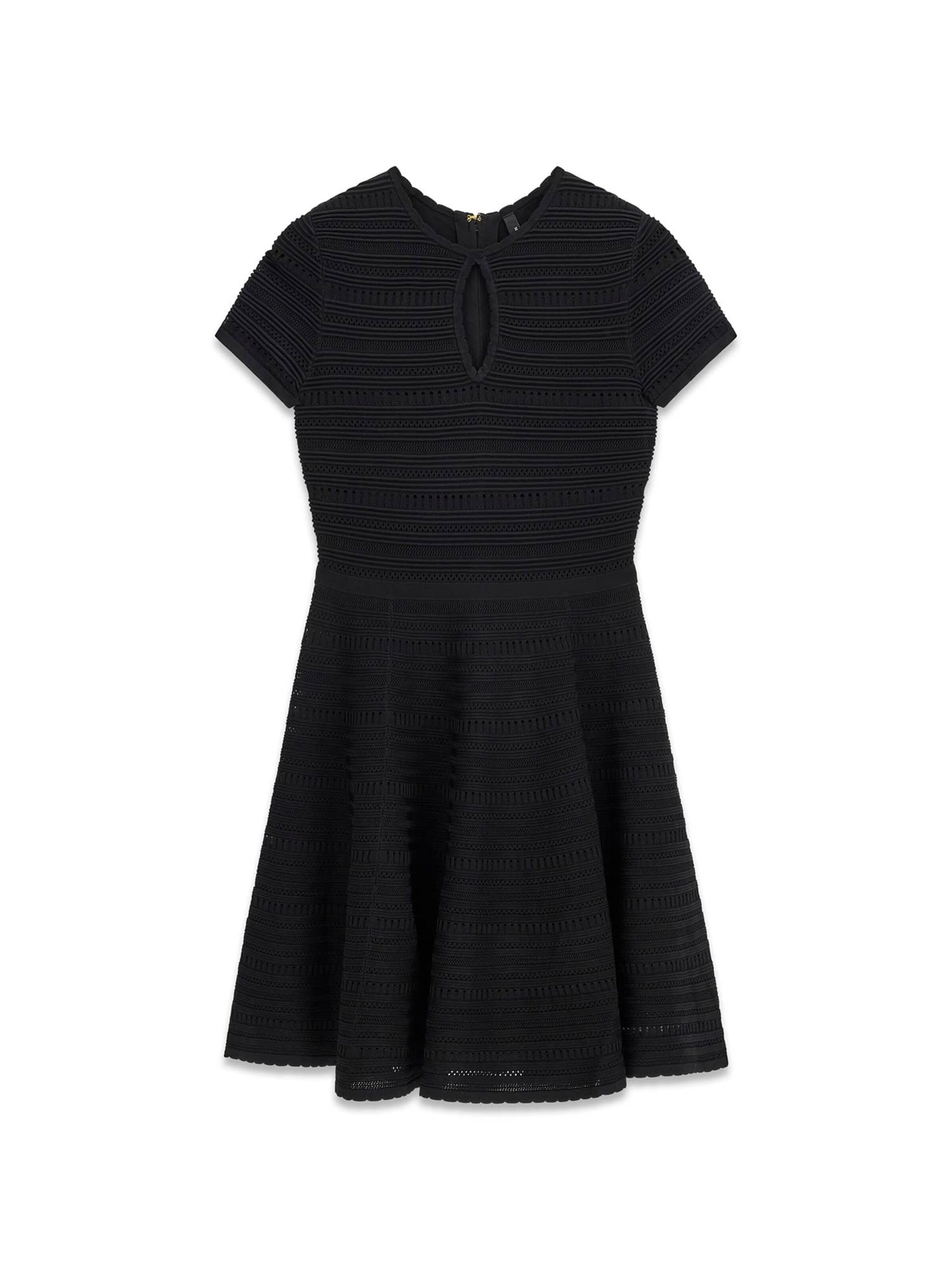 MARCIANO LOS ANGELES Knitted dress in Black: front