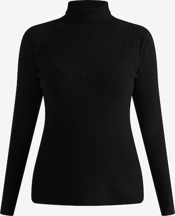 Pull-over 'Nowles' usha BLACK LABEL en noir : devant