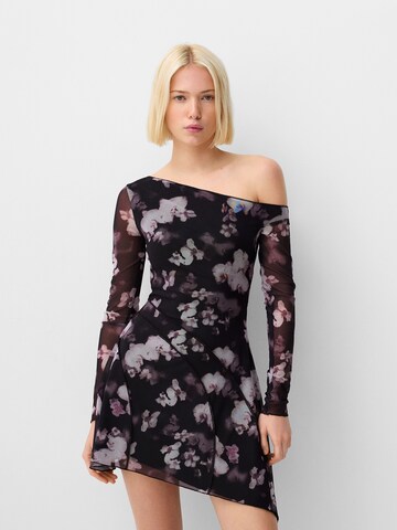 Robe Bershka en gris : devant