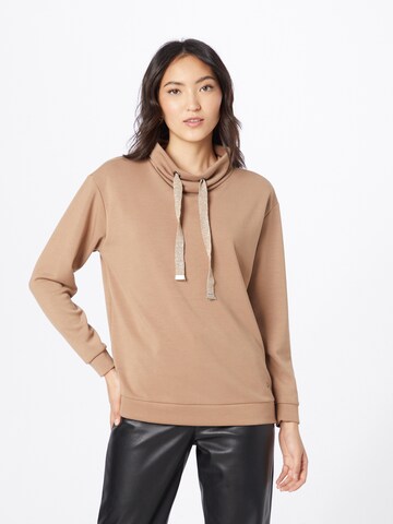 Key Largo Sweatshirt 'Nala' i brun: forside