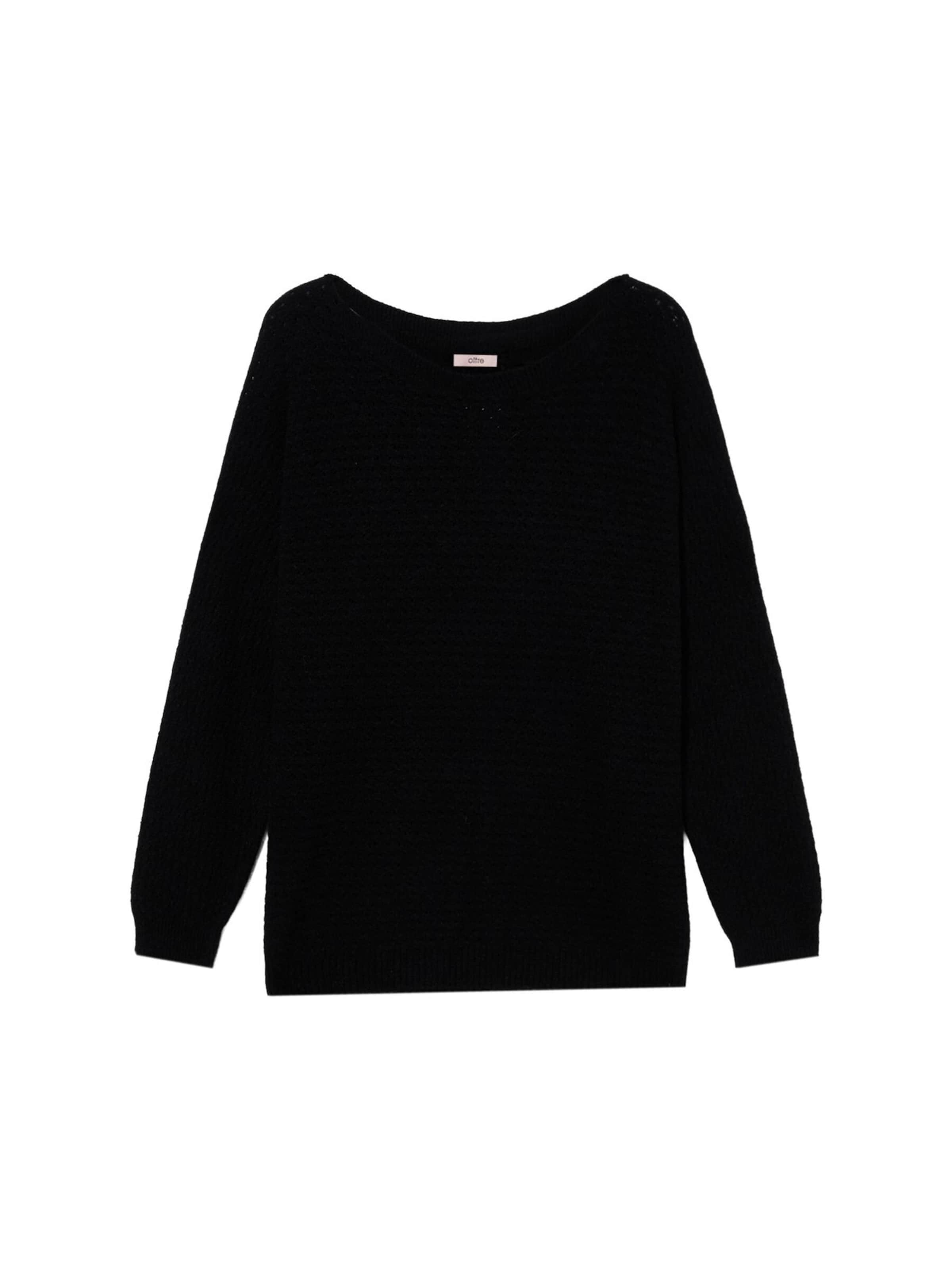 Pull-over oltre en noir : devant