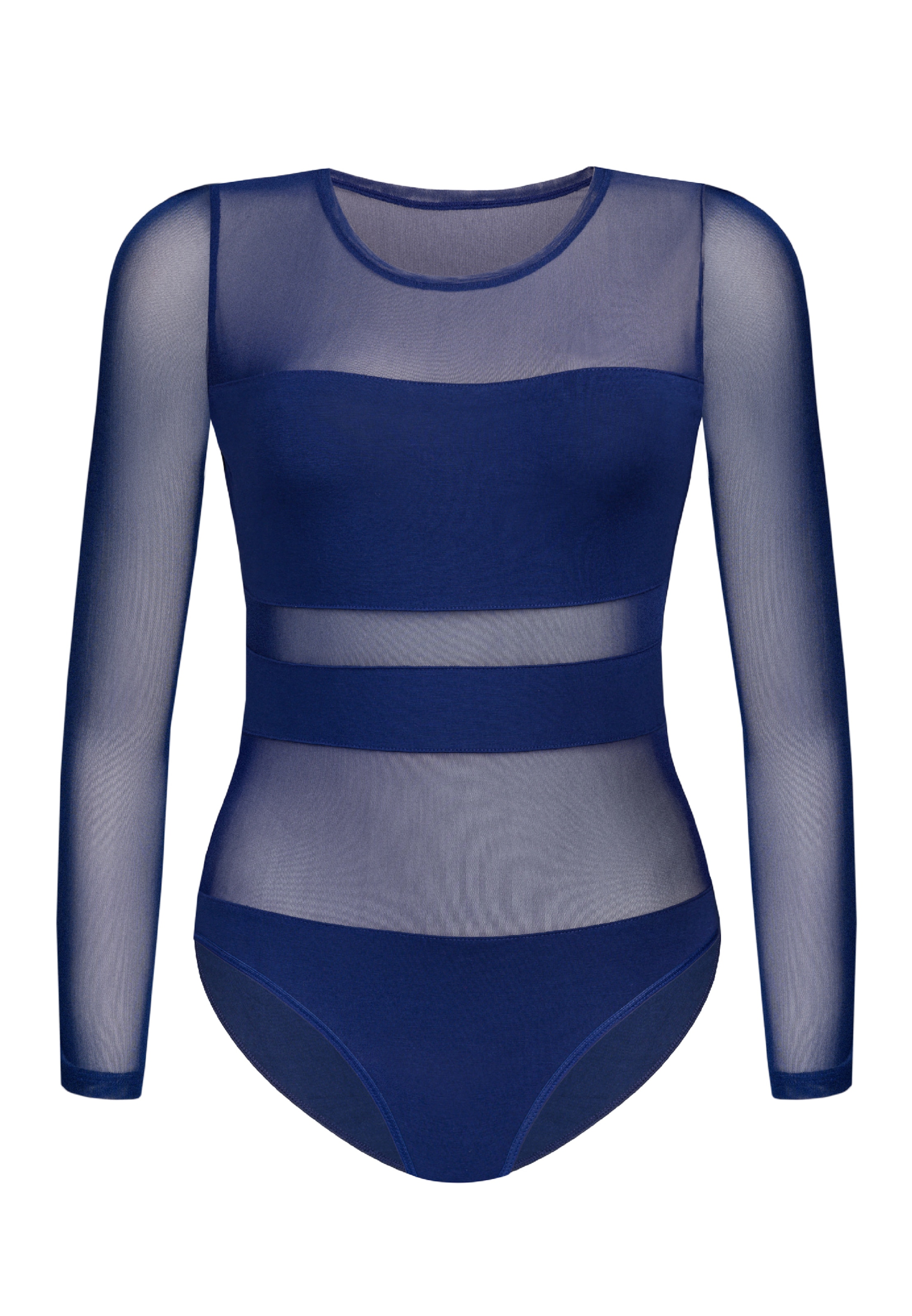 TEYLI Koszula body w kolorze niebieski: przód