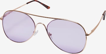 Lunettes de soleil 'Texas' Urban Classics en or : devant