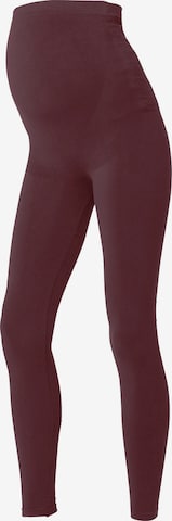MAMALICIOUS Leggings 'MLTIA JEANNE' i rød: forside
