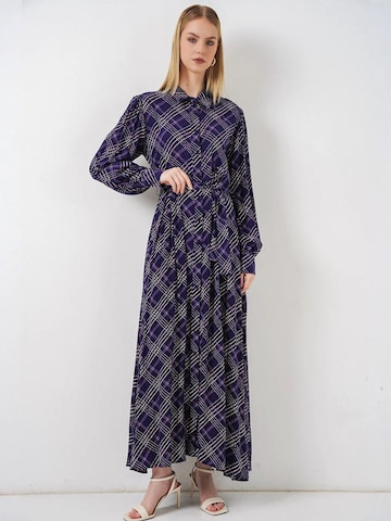 Bigdart Midi Kleid in Lila: Vorderseite