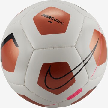 NIKE Ball in White: front