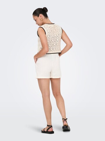 ONLY Strikvest 'ONLlyon' i beige