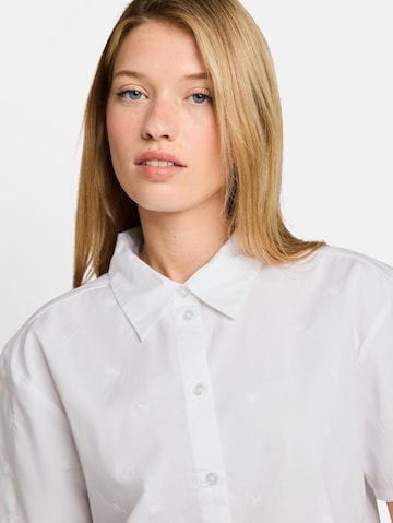 TOM TAILOR DENIM Blouse in White