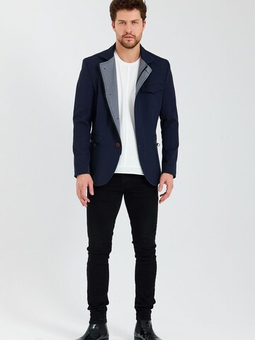 Ron Tomson Regular fit Colbert in Blauw