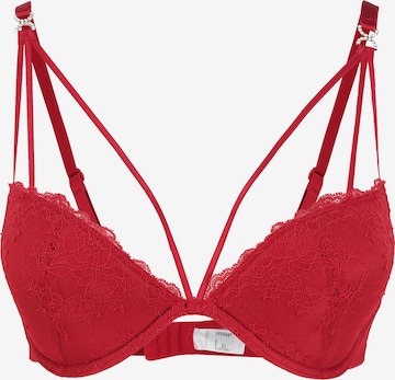 LASCANA Push-up BH in Rood: voorkant