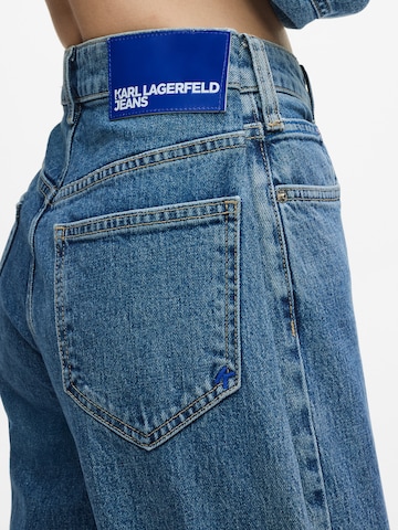 KARL LAGERFELD JEANS Szabványos Farmer - kék