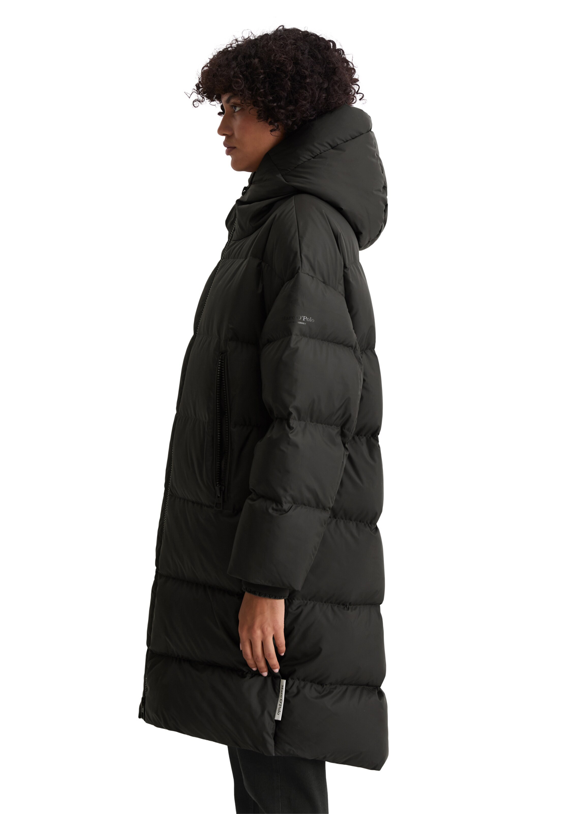Marc O'Polo Mantel in Schwarz