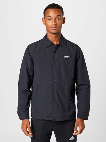 ADIDAS ORIGINALS Jacke 'Q1 Coach' in Schwarz: predná strana