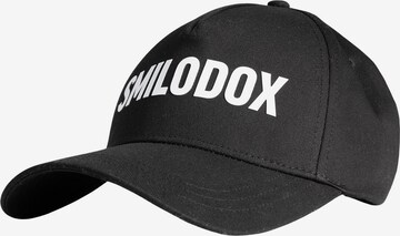 Casquette 'Raden' Smilodox en noir : devant