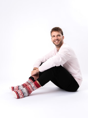 Occulto - Calcetines 'Winter Lumi' en rosa