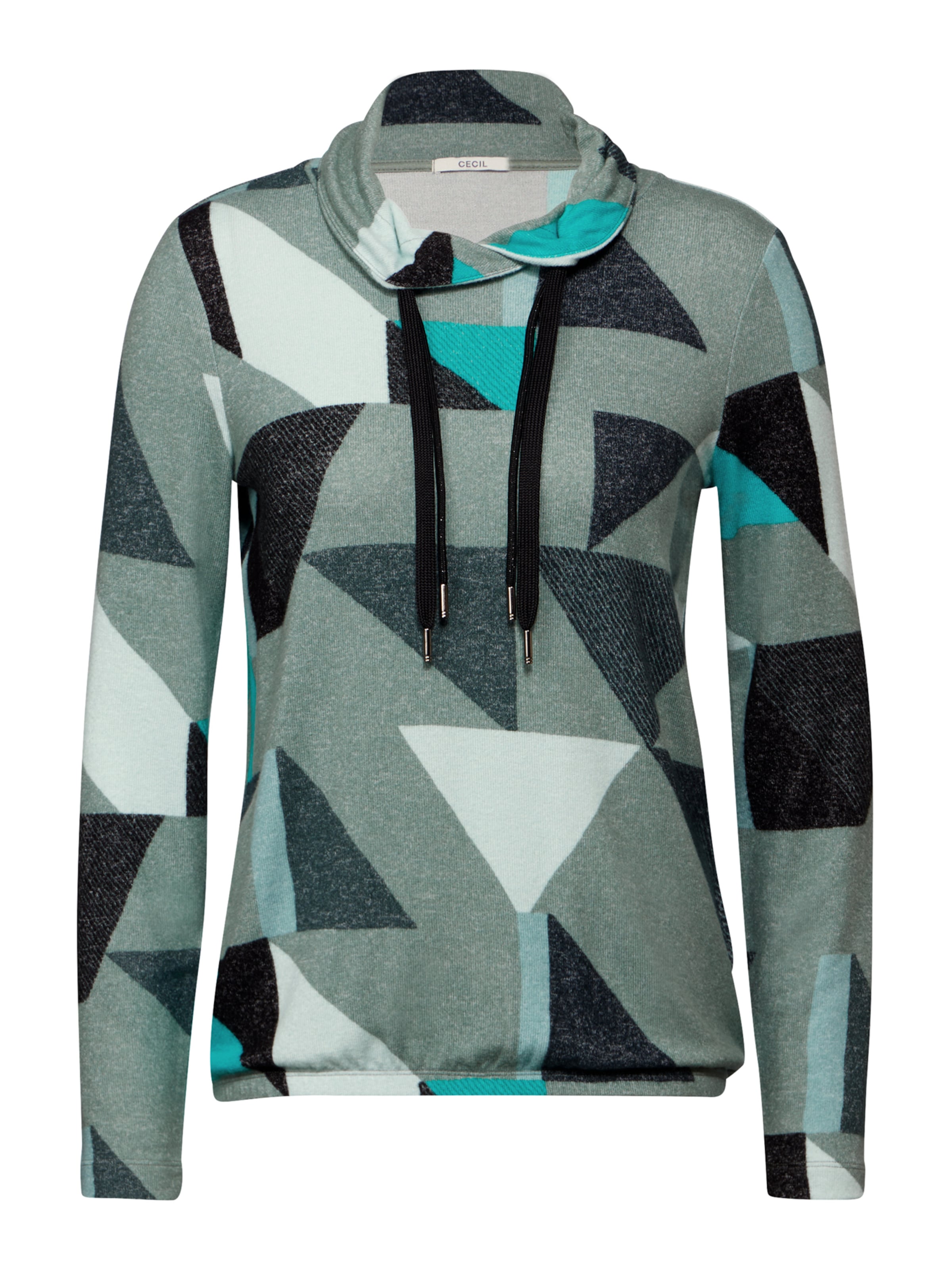 CECIL Shirt in Groen: voorkant