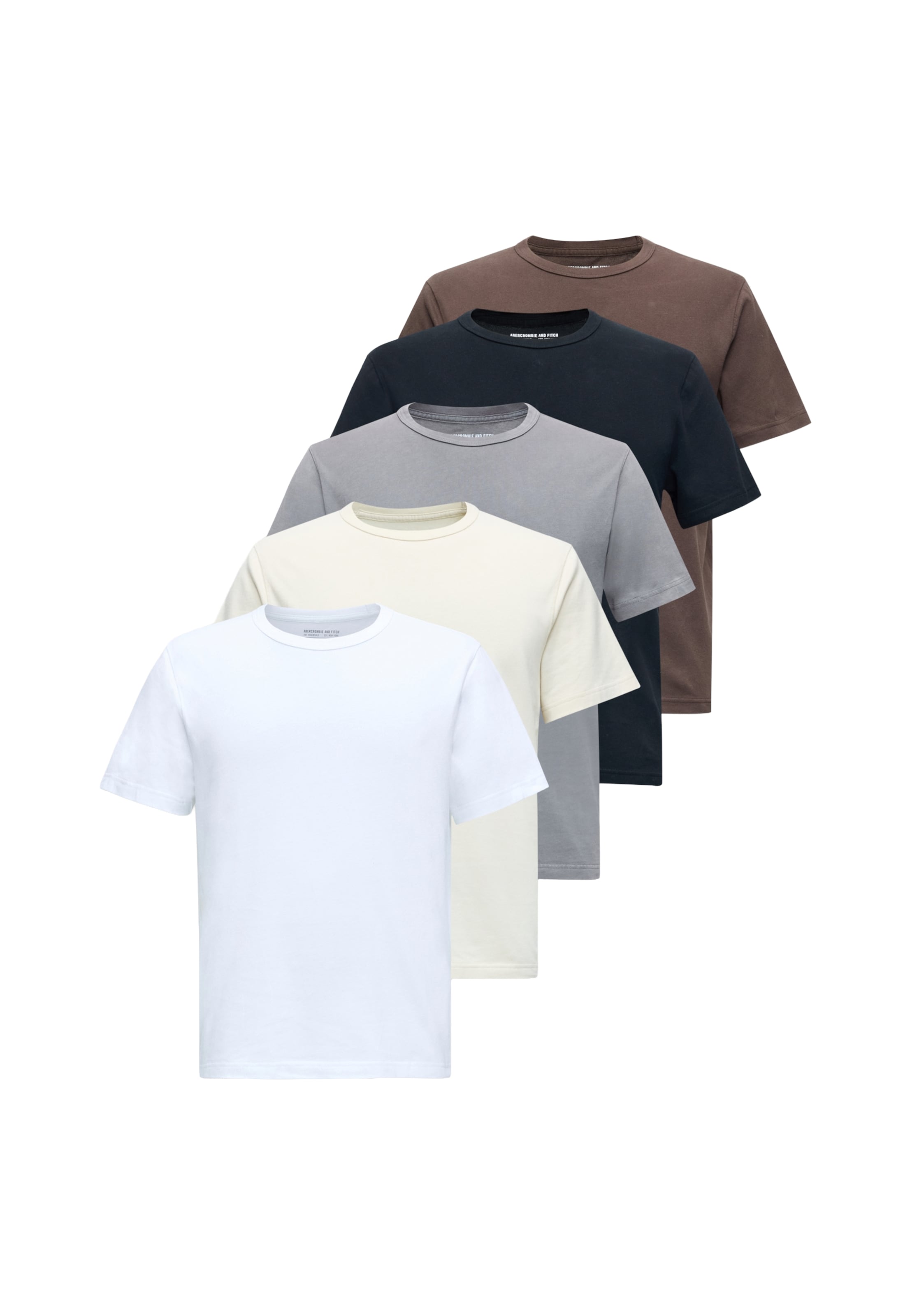 Abercrombie & Fitch Μπλουζάκι 'CLASSIC ESSENTIAL' σε μπεζ: μπροστά