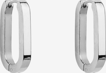 Chic by Lirette - Brincos 'Copenhagen' em prata: frente
