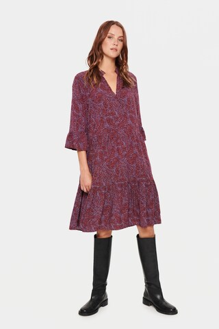 SAINT TROPEZ Dress 'Eda' in Purple