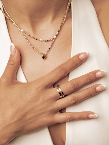 Hey Happiness Ketting 'Fluid Chain' in Goud