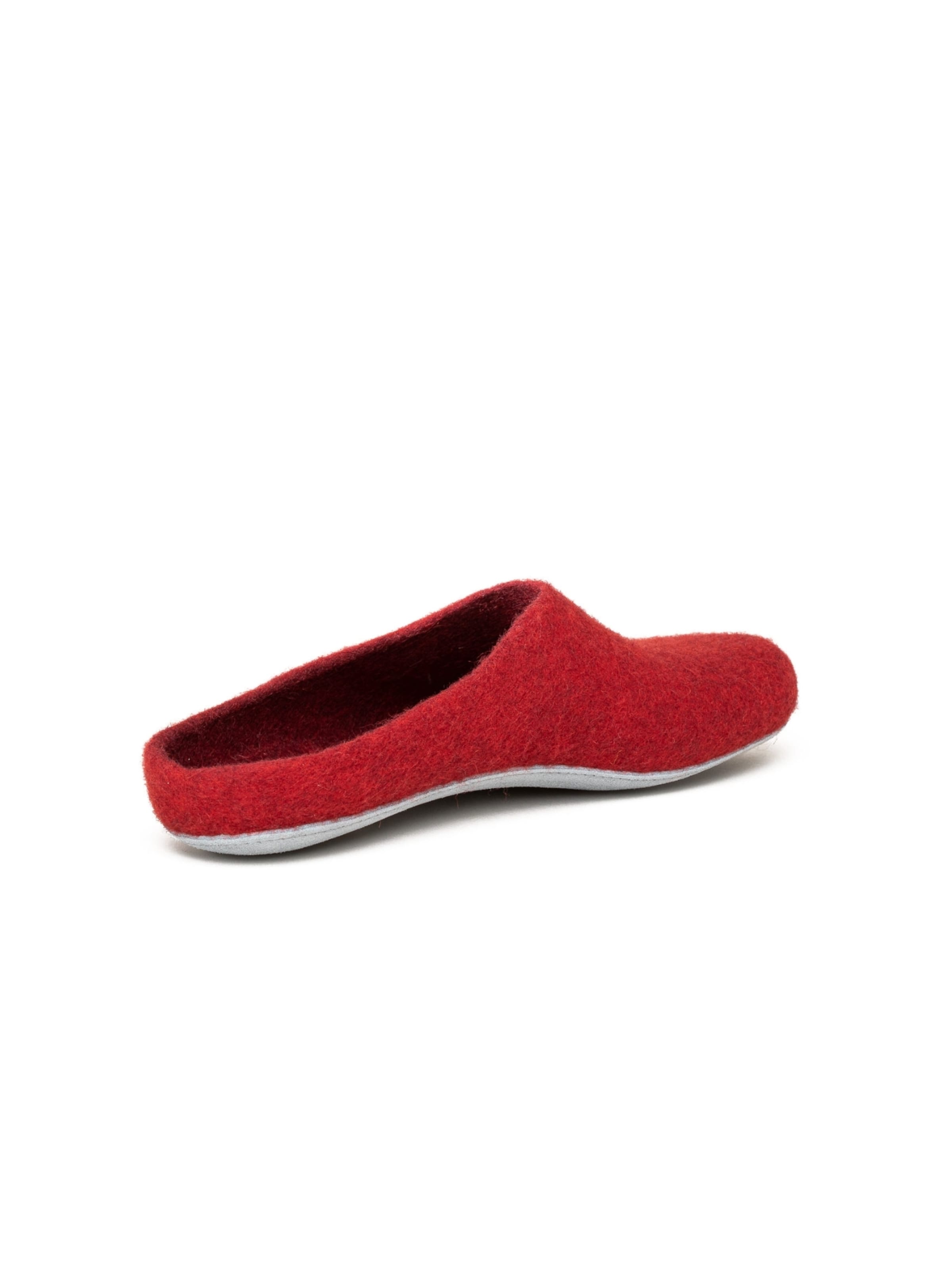 MagicFelt Slippers 'Filzpantoffel AP 701' in Red
