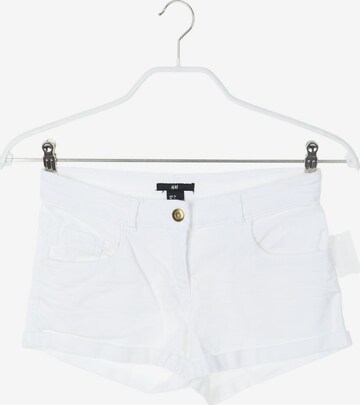 H&M Shorts in XS in White: front