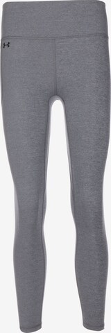 UNDER ARMOUR Skinny Sportbroek 'Motion' in Grijs: voorkant