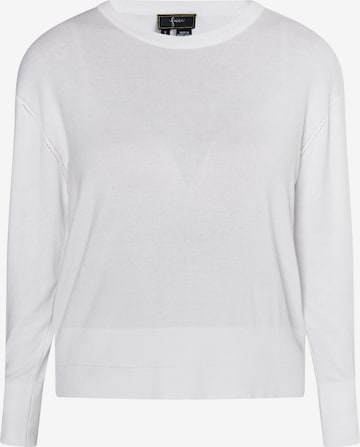 faina Sweater 'Koosh' in White: front