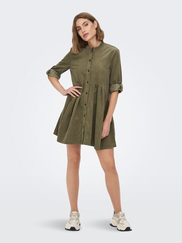 Robe-chemise ONLY en vert