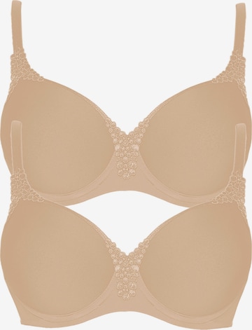 VIANIA Bra 'Carola' in Beige: front