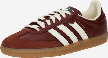 ADIDAS ORIGINALS Низкие кроссовки 'Samba' в Коричневый: спереди