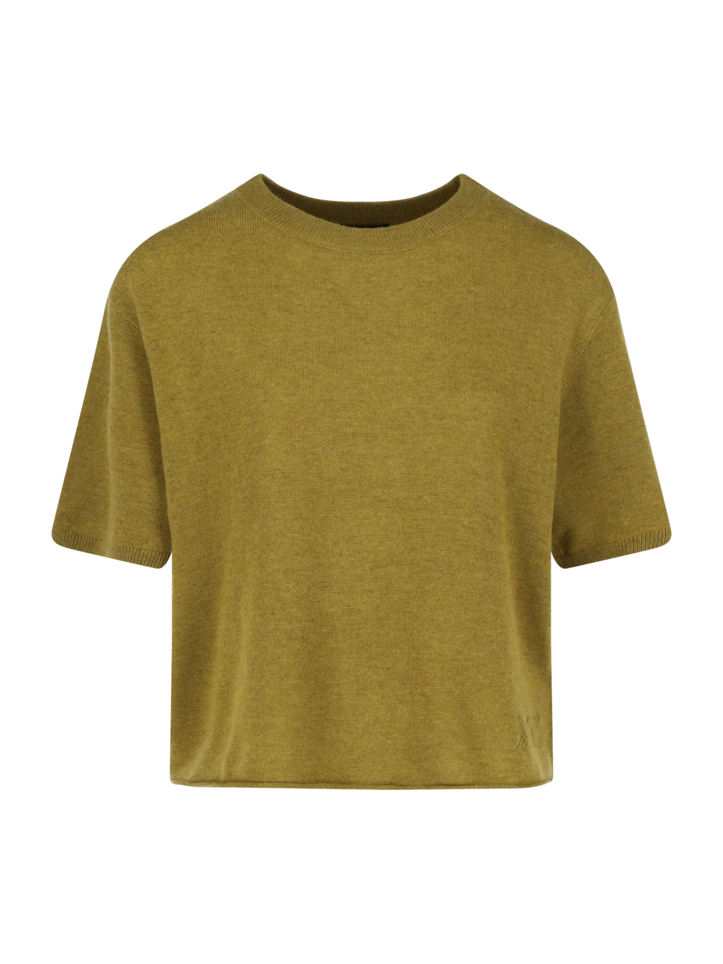 MEXX T-shirt 'Camelia' i grön: framsida