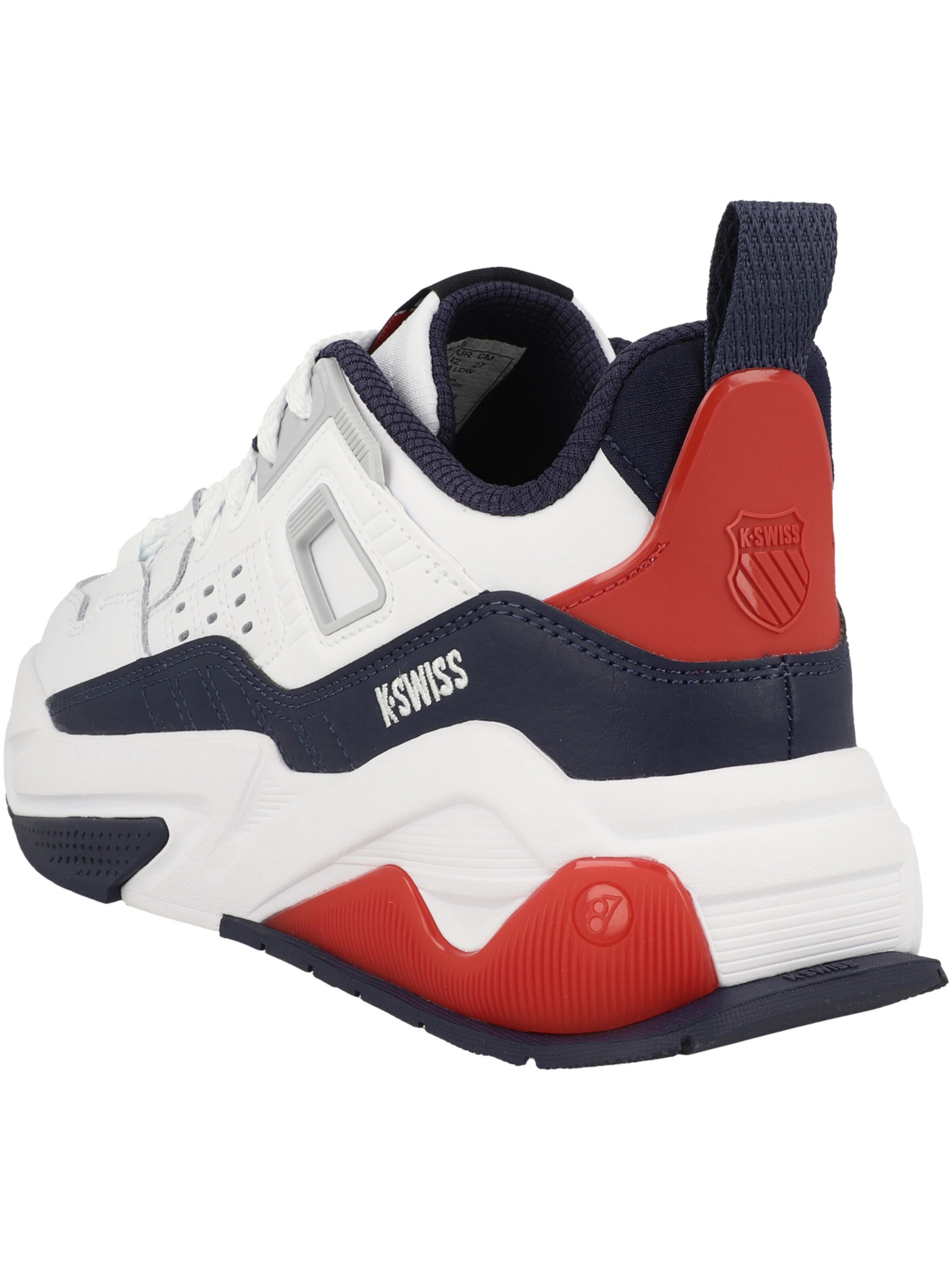 K-SWISS Sneakers laag 'Techna' in Wit