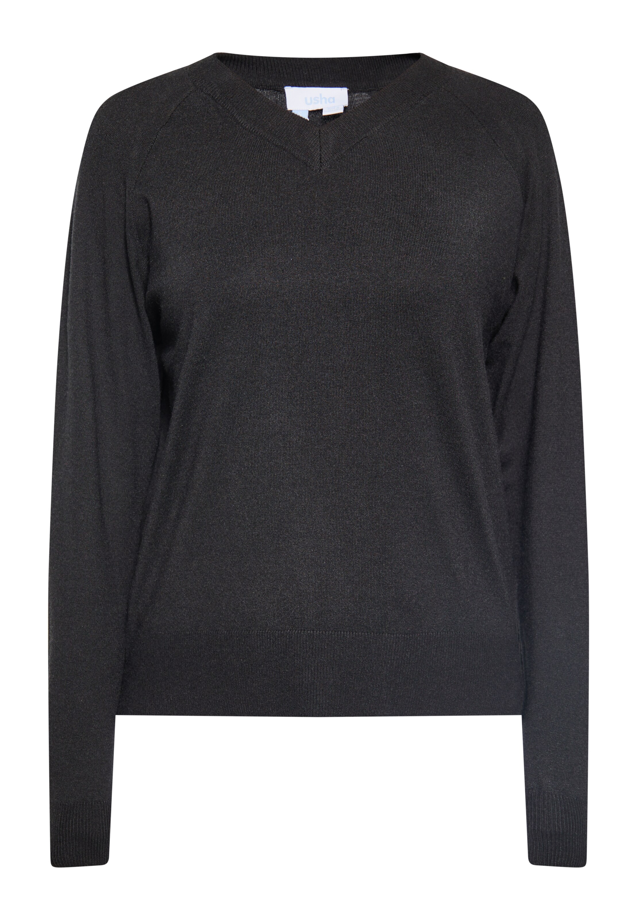 usha BLUE LABEL Sveter - Čierna: predná strana