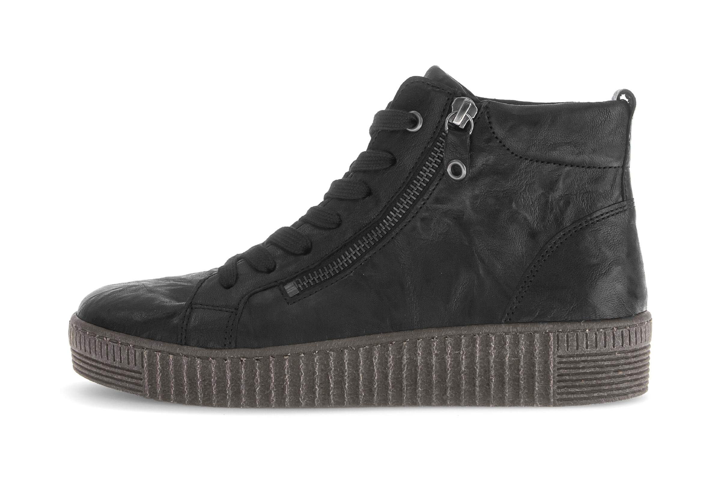 GABOR High-Top Sneakers in Black